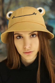 Панама Braxton «Smiling frog» бежевый летний Для женщин (1622)