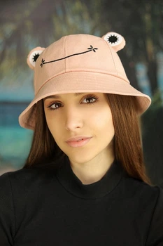Панама Braxton "Smiling frog" пудра летняя Для женщин (1622)