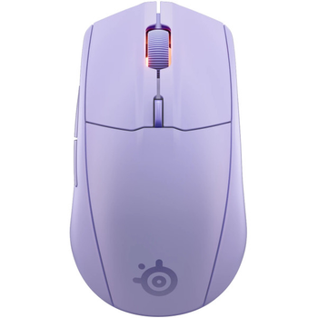 Мышь беспроводная компьютерная SteelSeries Rival 3 Gen 2 Wireless 18000dpi с RGB подсветкой Lavender (62525)