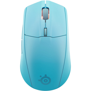 Мышь беспроводная компьютерная SteelSeries Rival 3 Gen 2 Wireless 18000dpi с RGB подсветкой Aqua (62526)