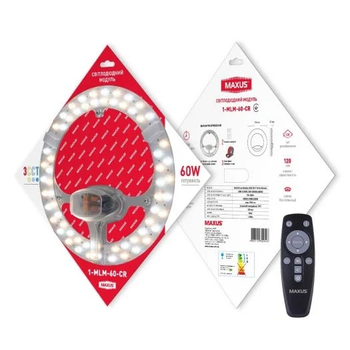Світлодіодний модуль 1-MLM-60-CR MAXUS Led Module 60W 3CCT Circle Remote