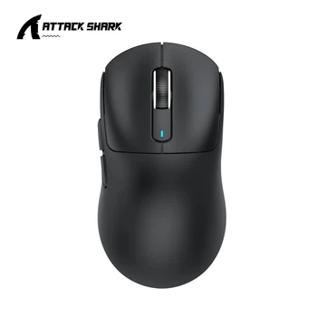 Игровая мышка Attack Shark X3 Wireless черная (PAW3395) – профессиональное оружие геймера!
