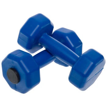 Гантели для фитнеса пластиковые Champion Синий TA-9820-1