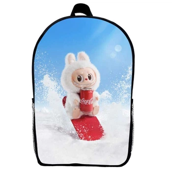 Рюкзак Labubu (School Gear bag Labubu 010) чорний, 39 х 27 х 14 см