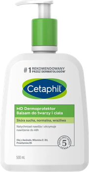 Бальзам для тіла Cetaphil MD Dermoprotektor зволожуючий 500 мл (5906881881132)