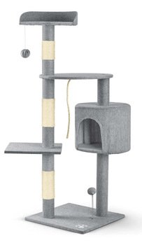 Drapak dla kota Pethaus 111 cm szary PH-005 (5903890608743)