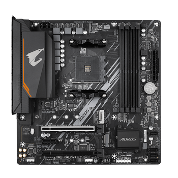 Материнська плата Gigabyte B550M AORUS ELITE | SocAM4 | B550 | HDMI/DVI-D | MicroATX | 4×DDR4 DIMM