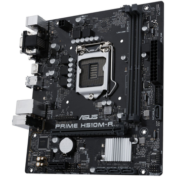 Материнская плата ASUS PRIME H510M-R-SI, LGA1200, 2xDDR4, VGA/DVI/HDMI, 2xPCIe, 4xSATA, microATX