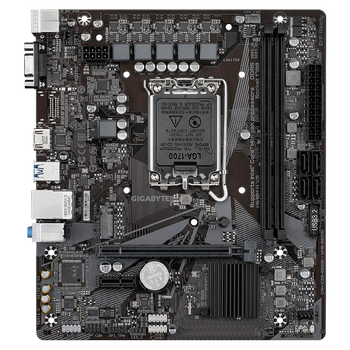 Материнская плата Gigabyte H610M H V2 | LGA1700 | DDR5 | Intel H610 HDMI, VGA, USB MicroATX