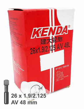 Камера велосипедна Kenda 26х1.95/2.125 AV 48 мм (G0000953)