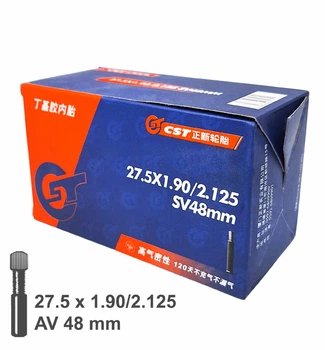 Камера велосипедна CST 27.5х1.9/2.125 AV 48 мм (G0001792)