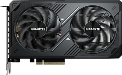 Відеокарта Gigabyte PCI-Ex GeForce RTX 5060 WINDFORCE OC 8G 8GB GDDR7 (128bit) (2512/28000) (HDMI, 3 x DisplayPort) (GV-N5060WF2OC-8GD)
