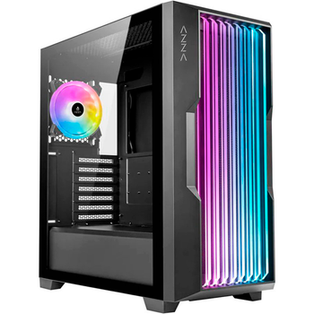 Корпус Azza Guardian Glass Black (CSAZ-520BG) [134556]