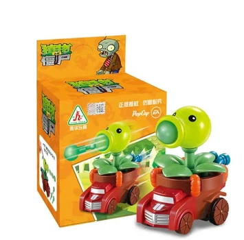 Игровой набор Plants vs Zombies Горохострел Стрелок на машине Растения против зомби