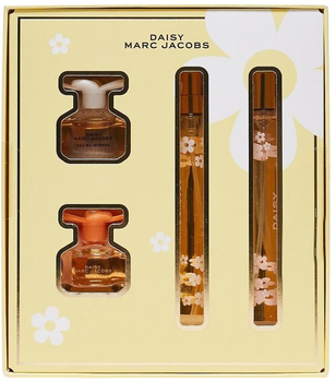 Zestaw miniaturek damskich Marc Jacobs Woda toaletowa Daisy 10 ml + Woda toaletowa Daisy Eau So Fresh 10 ml + Woda perfumowana Daisy Eau So Intense 4 ml + Woda toaletowa Daisy Ever So Fresh 4 ml (3616305449740)