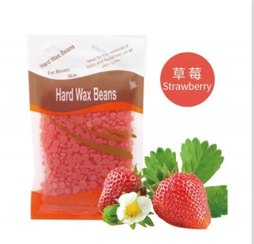Віск у гранулах для депіляції Hard Wax Beans 300 г Полуниця