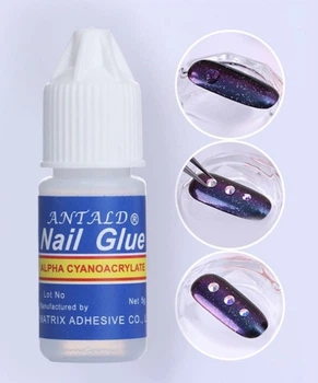 Клей для штучних та натуральних нігтів Nail Glue 3g