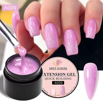 Гель для нарощування нігтів Meet Across 8мл EXTENSION GEL №A 009