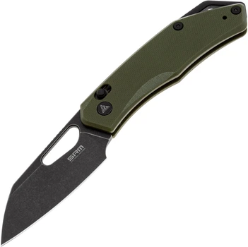 Ніж складаний SRM Cub 154CM G10 Олива (261M-GP) (261M-GP)