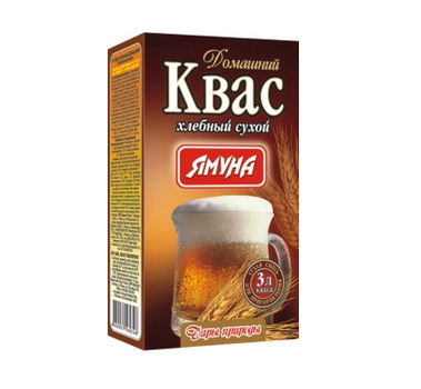 Квас хлібний сухий ТМ Ямуна на 10 літрів 200 гр