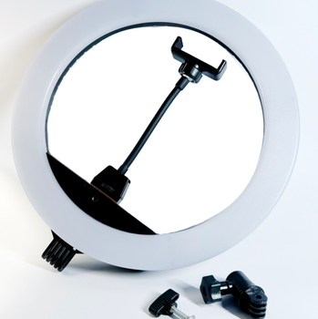 Кольцевая LED-лампа ZB-R14 (35 см) для блогеров и визажистов
