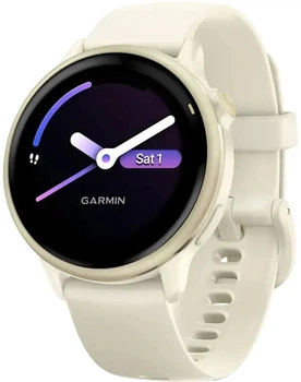 Smartwatch Garmin Vivoactive 6 Bone/Lunar Gold (010-02985-01)