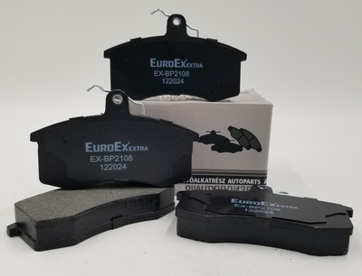 Колодки гальмівні передні EuroEx ВАЗ 2108-099 Каталожний номер 2108-3501090