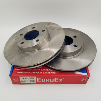 Диски тормозные EuroEx ГАЗ 3110 комплект 2 шт 3110-3501078