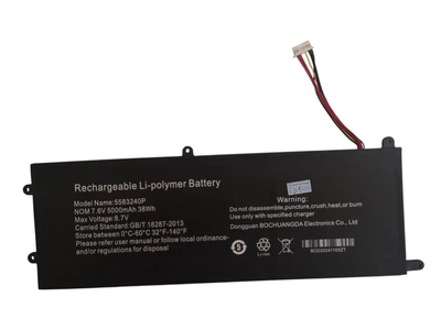 Акумулятор для ноутбука Gateway 5583240P, 556575P-3S, U527278PV-3S 5000mah 38Wh 8.7V