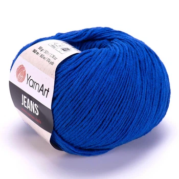 Пряжа YarnArt Jeans Джинс №47 ультрамарин