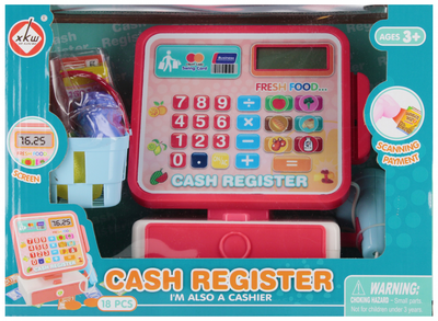 Kasa sklepowa Mega Creative na baterie z akcesoriami 968 (5905523646863)