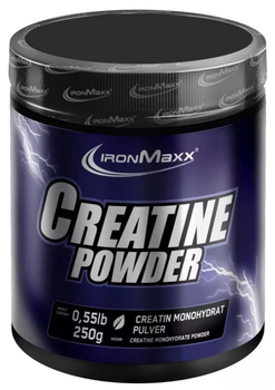 Креатин IronMaxx Creatine Powder - 250 г (банка) - натуральный