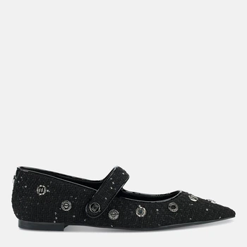 Женские балетки Karl Lagerfeld 273057620 38.5 Черные (1159835065)