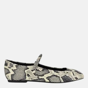 Женские балетки Calvin Klein 482119173 36.5 Молочные с серым (1159835081)