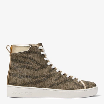 Женские кеды высокие Michael Kors 548176559 37 Зеленые (1159835216)