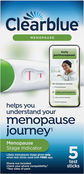 Набор тестов для менопаузы Clearblue Menopause journey 5 шт