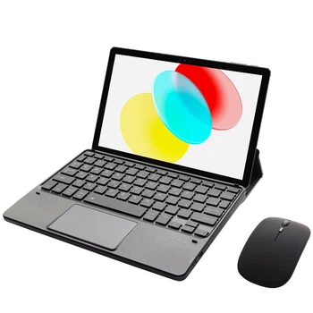 Клавіатура-підставка Smart Keyboard + Мишка для Ulefone Tab A8 Ukr+Eng Black