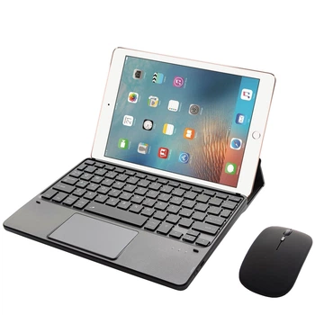 Клавиатура-подставка Smart Keyboard + Мышка для Apple iPad 5 / 6 9.7" Ukr+Eng Black