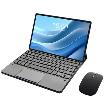 Клавиатура-подставка Smart Keyboard + Мышка для Teclast T50 Max Ukr+Eng Black