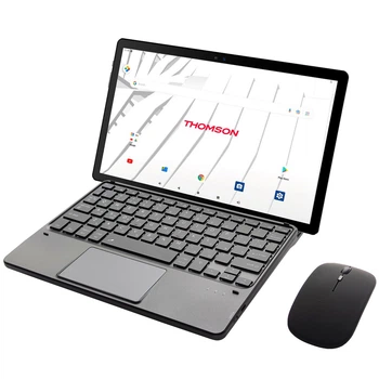 Клавиатура-подставка Smart Keyboard + Мышка для Thomson TEO 13 Ukr+Eng Black