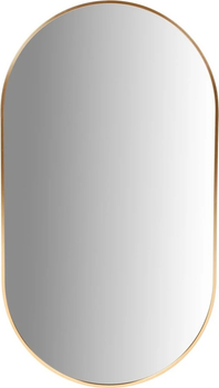 Lustro wiszące Homla ELORA 50 x 90 cm Gold (5904183872063)