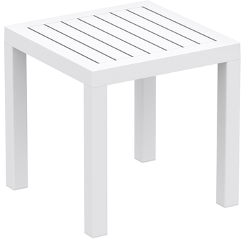 Стіл садовий для шезлонгу Siesta Ocean Side Table Білий Siesta
