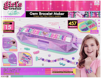 Набір для плетення браслетів Mega Creative Gem Bracelet Maker MBK-389 (5905523651256)
