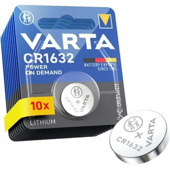 Батарейка Varta CR1632 3B Lithium 10 шт