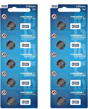 Батарейка літієва Renata CR1220 10 шт BLISTER CARD