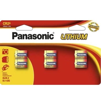 Батарейка Panasonic CR2 BLI 6 Lithium 3 В