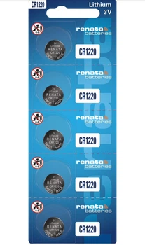 Батарейка літієва Renata CR1220 5 шт BLISTER CARD