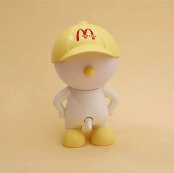 Светильник Mini Mister P Yellow Настольная Лампа Беспроводной Аккумуляторный Ночник (01444)
