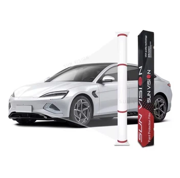 Антигравійна поліуретанова плівка для кузова автомобіля Sun Vision TPU PPF 6.5 мм TPU T130 30х150 см