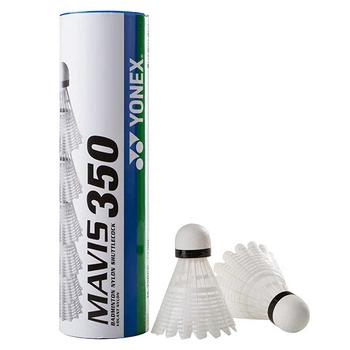 Воланы для бадминтона нейлон Yonex Mavis 350 6шт, белый